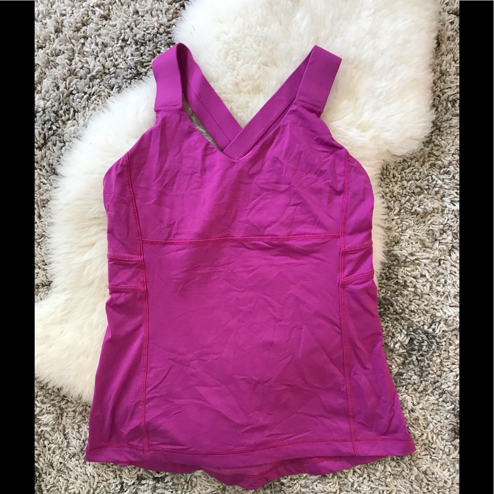 Lululemon Athletica Magenta Top